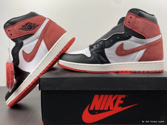 Jordan 555088-112 High Red' Air 'Track 1 OG Retro 0807